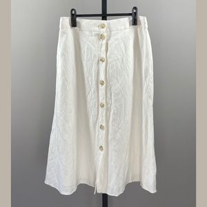 LOFT Linen Skirt